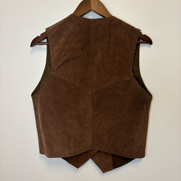 Lautreamont, Vintage Women's Suede Vest. Size F/M. - Picture 3 of 5
